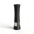 ChapmanCooks Gravity Electric Salt and Pepper Grinder Set, Automatic Battery Operated Mills with LED Light, Adjustable Coarseness, Large Capacity, for Home Kitchen and BBQ, Black